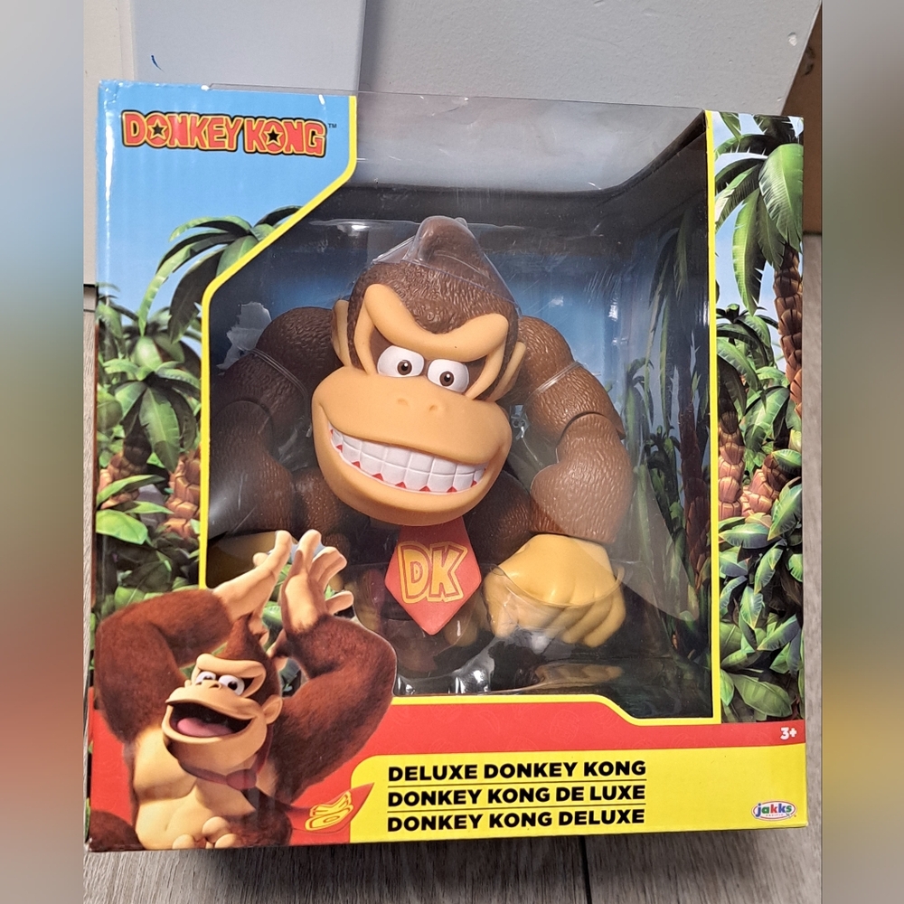 NEW Nintendo Super Mario 6inch Donkey Kong Deluxe Figure - Brown